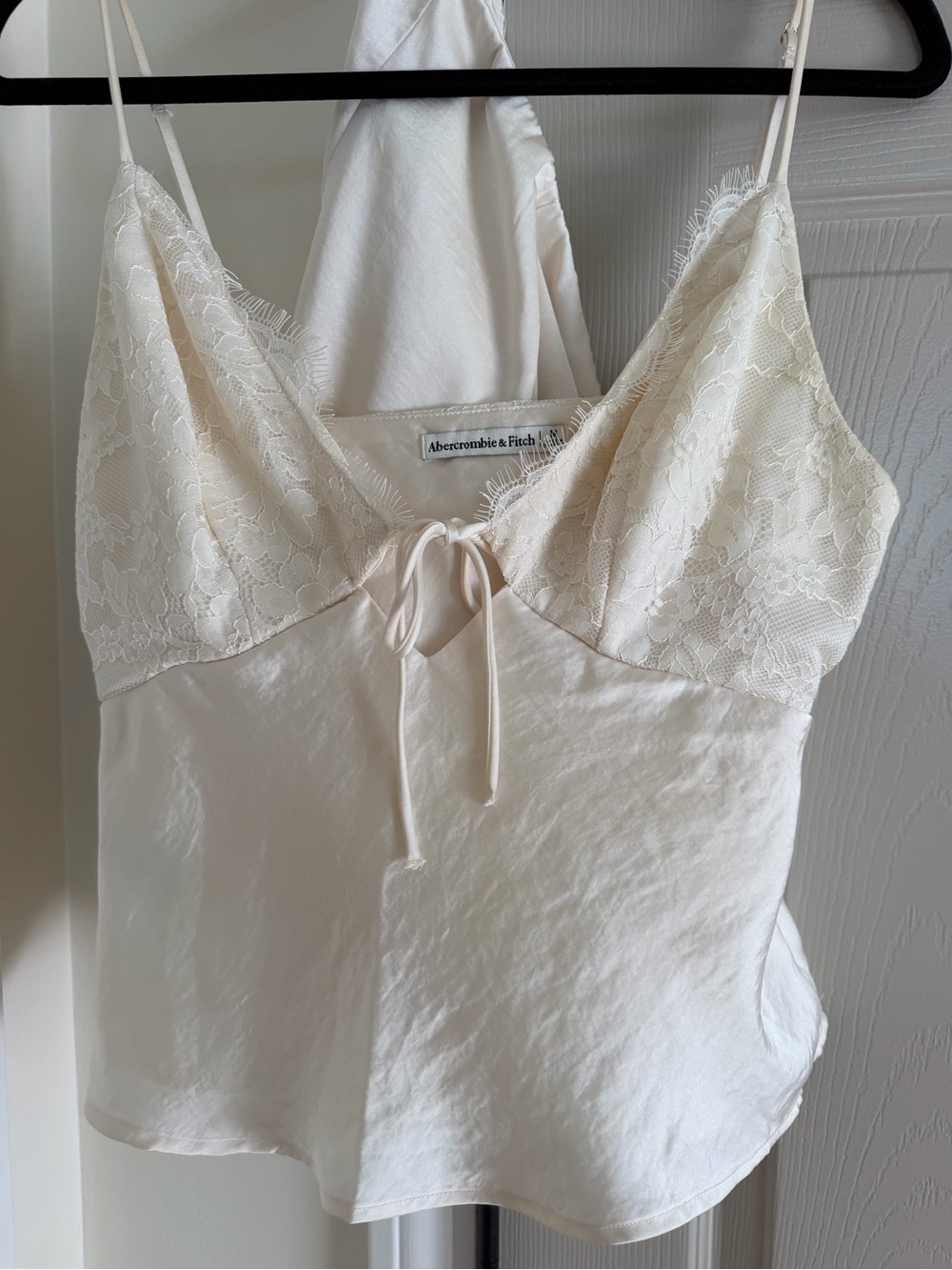 Abercrombie + Fitch Bella Lace Trim Satin Cami AND Skirt Matching Set - Picture 3 of 4